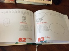 365 DAYS OF DRAWING By Lise Herzog – Hardcover Like New