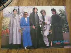 Special Edition Magazine 85 Duran Duran Giant Fold out Poster! A View To A Kill