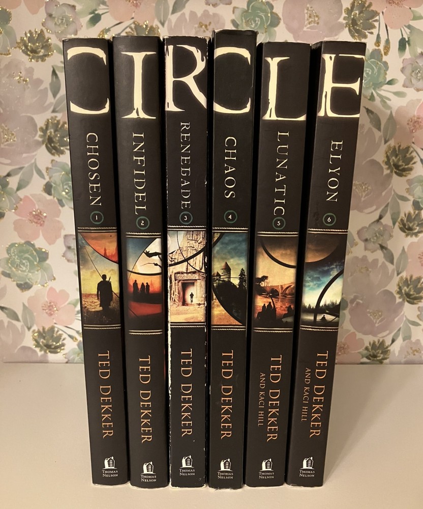 CIRCLE The Lost Books Series Complete Set by Ted Dekker, Books 1-6 Paperback Lot