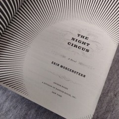 The Night Circus : A Novel by Erin Morgenstern (2012, Trade Paperback)