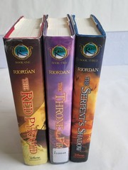 The KANE CHRONICLES Books by Rick Riordan HC/DJ 1st Ed/1st Print
