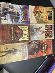 50+ WESTERN Book Lot Classic Cowboy Action ZANE GREY BRAND KELTON Vintage