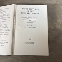 Word Pictures in the New Testament 4 Volumes I, III, IV, V by A.T. Robertson