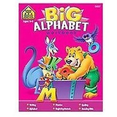 School Zone – Big Alphabet Workbook – 320 Pa- 1601590164, paperback, School Zone