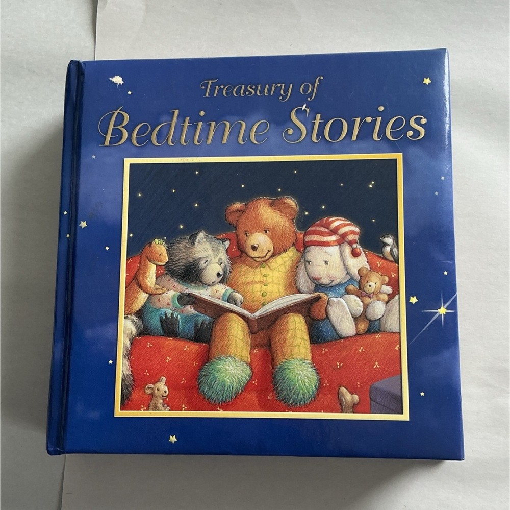 Treasury of Bedtime Stories Illustrated Hardcover Publications Intl 2007