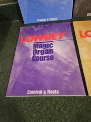 Lowrey Magic Organ Course 4 Songbooks Instructional as shown
