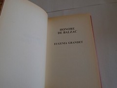 Honore De Balzac by Eugenia Grandet (2002, HC) Spanish