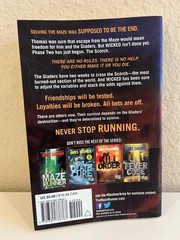 Lot (3) The Maze Runner Series James Dashner – Books #2 #3 #4 – LIKE NEW