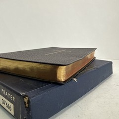 Oxford Book Of Common Prayer French Morocco Leather – Nice- 07616 Box 1952