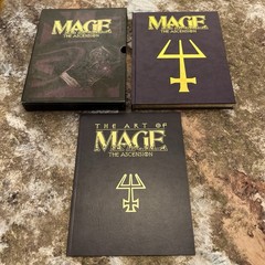 Mage The Ascension Limited Edition Slipcover Rulebook