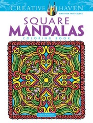 Creative Haven Square Mandalas Coloring Book (Creative Haven Coloring – GOOD