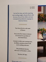 107 Days by Kamala Harris – 2025 Political Memoir Hardcover