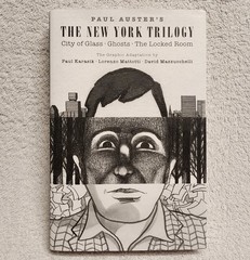 Paul Auster The New York Trilogy CITY OF GLASS Ghosts LOCKED ROOM Graphic Novel