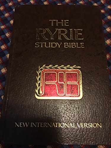 Ryrie Study Bible With – Hardcover, by Charles C. Ryrie – Acceptable