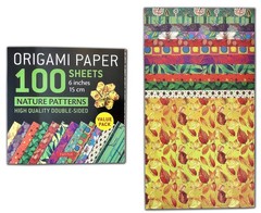Origami Paper 100 sheets Nature Patterns 6″ (15 cm): Tuttle Paper:…