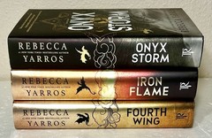 Rebecca Yarros THE EMPYREAN Complete Series Set 1-3 Lot of 3 ALL Hardcover Books
