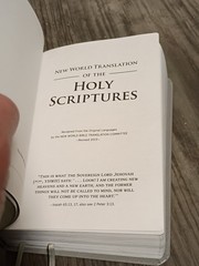 New World Translation Of The Holy Scriptures. 2018 Grey Faux Leather Bound Bible