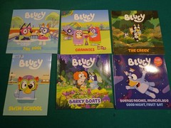 Lot Of 6 Bluey Books, NEW free shipping