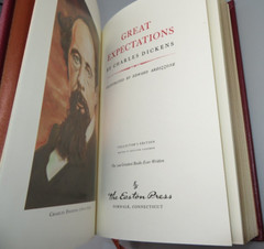 Easton Press Great Expectations Leather Collector’s Edition Charles Dickens VG