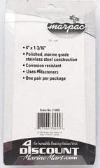 Marpac 4″ x 1-3/16″ Stainless Steel Strap Hinge 7-0455