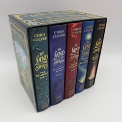 Land of Stories Hardcover Gift Set by Chris Colfer (2016, Hardcover) Vol. 1-5