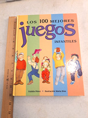 Los 100 Mejores Juegos Infantiles Eulalia Perez Illus Maria Rius HC 2000 SPANISH
