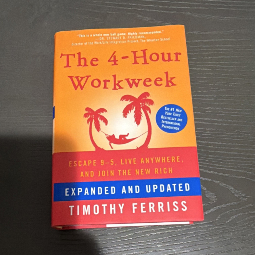 Timothy Ferriss The 4-Hour Workweek Expanded & Updated Hardcover 2009 English
