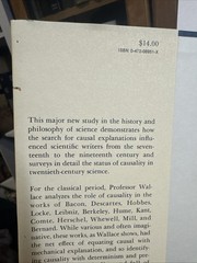 CAUSALITY AND SCIENTIFIC EXPLANATION, VOL. 2: HCDJ 1978 By William A. Wallace