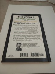 The W-Files True Reports of Wisconsin’s Unexplained Phenomena Book Jay Rath PB