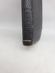 [WATER DMG] Cambridge Holy Bible Concordance Morocco Leather Lined India Paper
