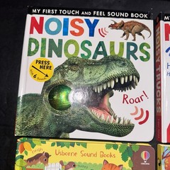 4 Kids Interactive & Sound Books Usborne Tiger Tales Farm Pets Trucks Dinos