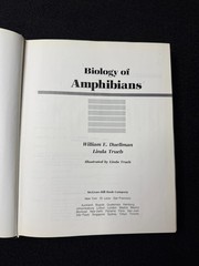 Biology of Amphibians Duellman Trueb 1986 McGraw Hill Herpetology Textbook