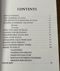 Gold Fever Art Of Panning and Sluicing Lois de Lorenzo PB 1993 Finding Gold-1D