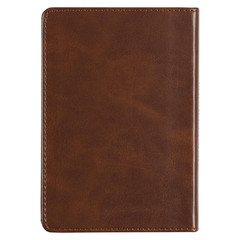 One Minute with God for Men 365 Devotions, Brown Faux Leather Flexcover