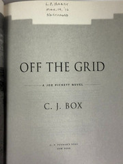 Lot of 4 Hardcover Books by C.J. Box