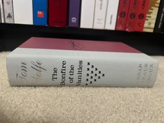 Tom Wolfe The Bonfire Of The Vanities Hardcover 8th Printing 1988 Vintage Book
