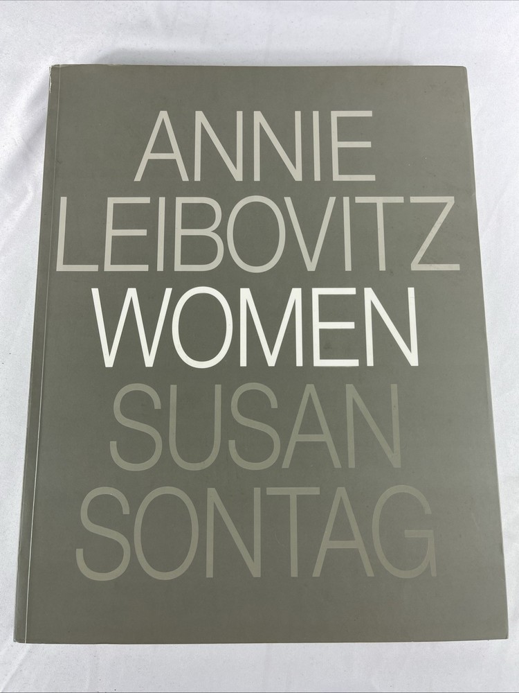 Women Annie Leibovitz Susan Sontag Softcover 1st Edition Book 1999 Coffee Table