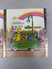 Vintage Sesame Street Hardcover Books Lot of 3 Grover Monster Bert 1972 CTW