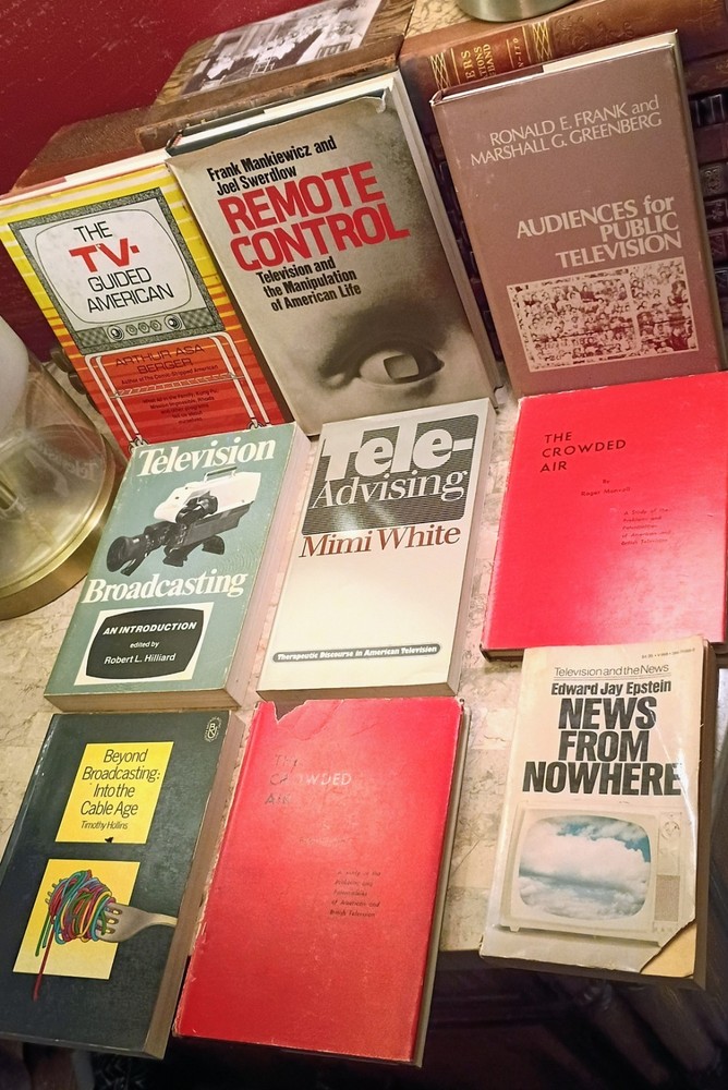 9 Books (1950s-1990s) Media & TV History/Rare Walker BFI Sage True First Print