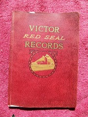 1912 VICTOR RED SEAL RECORDS Catalog A Library of Famous Voices Caruso Eames
