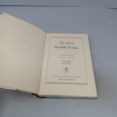 The Art of Readable Writing: 1949 Harper & Row Hardcover by Rudolf Flesch