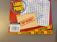 Lot of 2 Word-Search Large Print Puzzle Books-Kappa True Crime & Search & Circle
