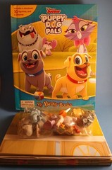 My Busy Book Disney Junior Puppy Dog Pals Storybook 9 Of 10 Figurines & Playmat