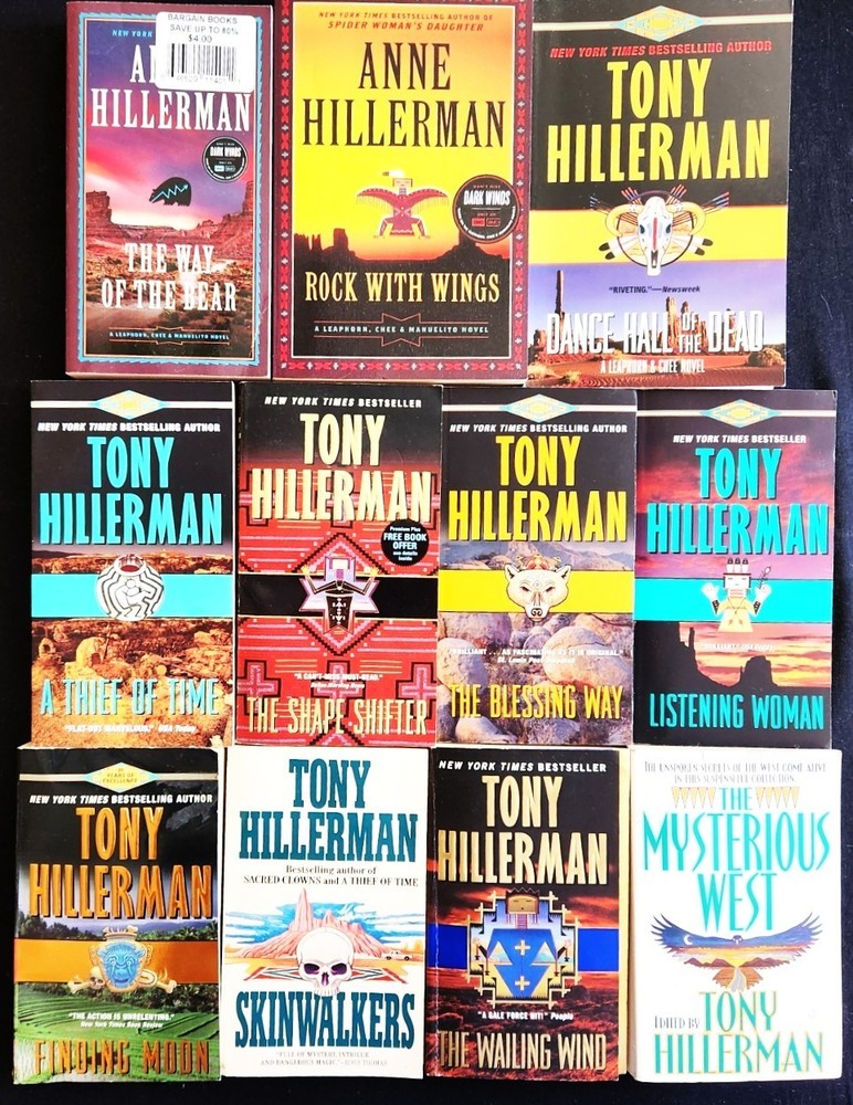 Tony / Anne Hillerman~Lot 11 Native American Mystery PB~Leaphorn & Chee Series
