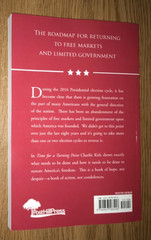 TIME FOR A TURNING POINT BOOK FREE MARKETS LIMITED GOVERNMENT CHARLIE KIRK