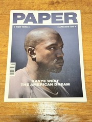Paper Magazine KANYE WEST THE AMERICAN DREAM APRIL 2015