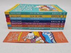 MAGIC BONE Book Lot Set 2 3 4 5 6 7 8 Nancy Krulik Chapter Paperback Collection
