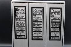 Marcel Proust Remembrance of Things Past 3 Volume Set Paperback Slipcase 1982