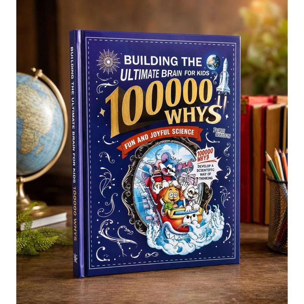 Children’s Encyclopedia 100000 Whys Kids Book Ages 6-12 Extracurricular Reading