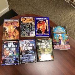 Lois McMaster Bujold Vorkosigan HC Lot 7 Memory Komarr Civil Campaign Baen